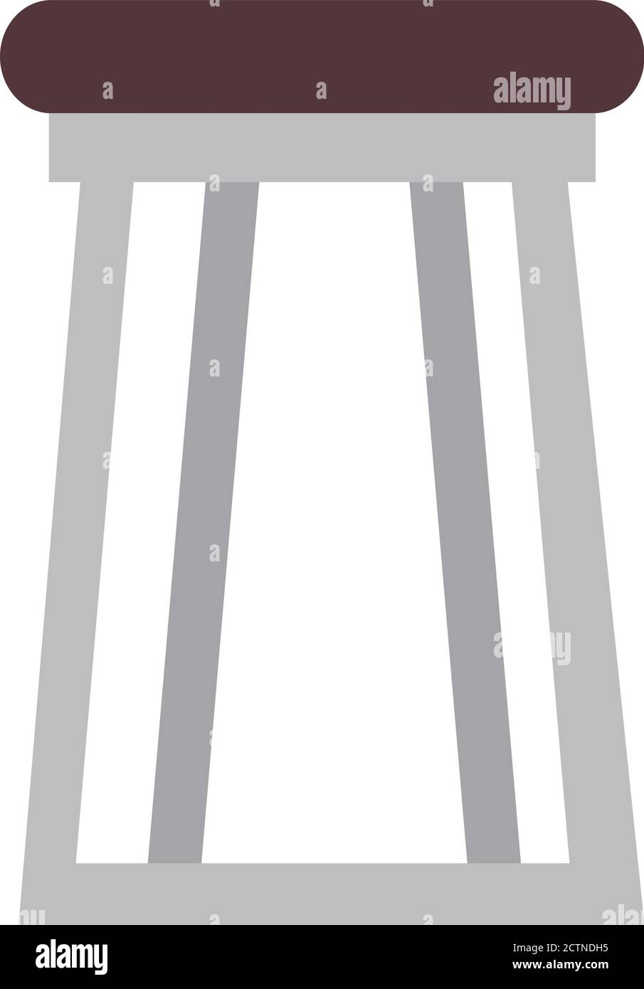 Isolated brown chair vector design Stock Vector Image & Art - Alamy