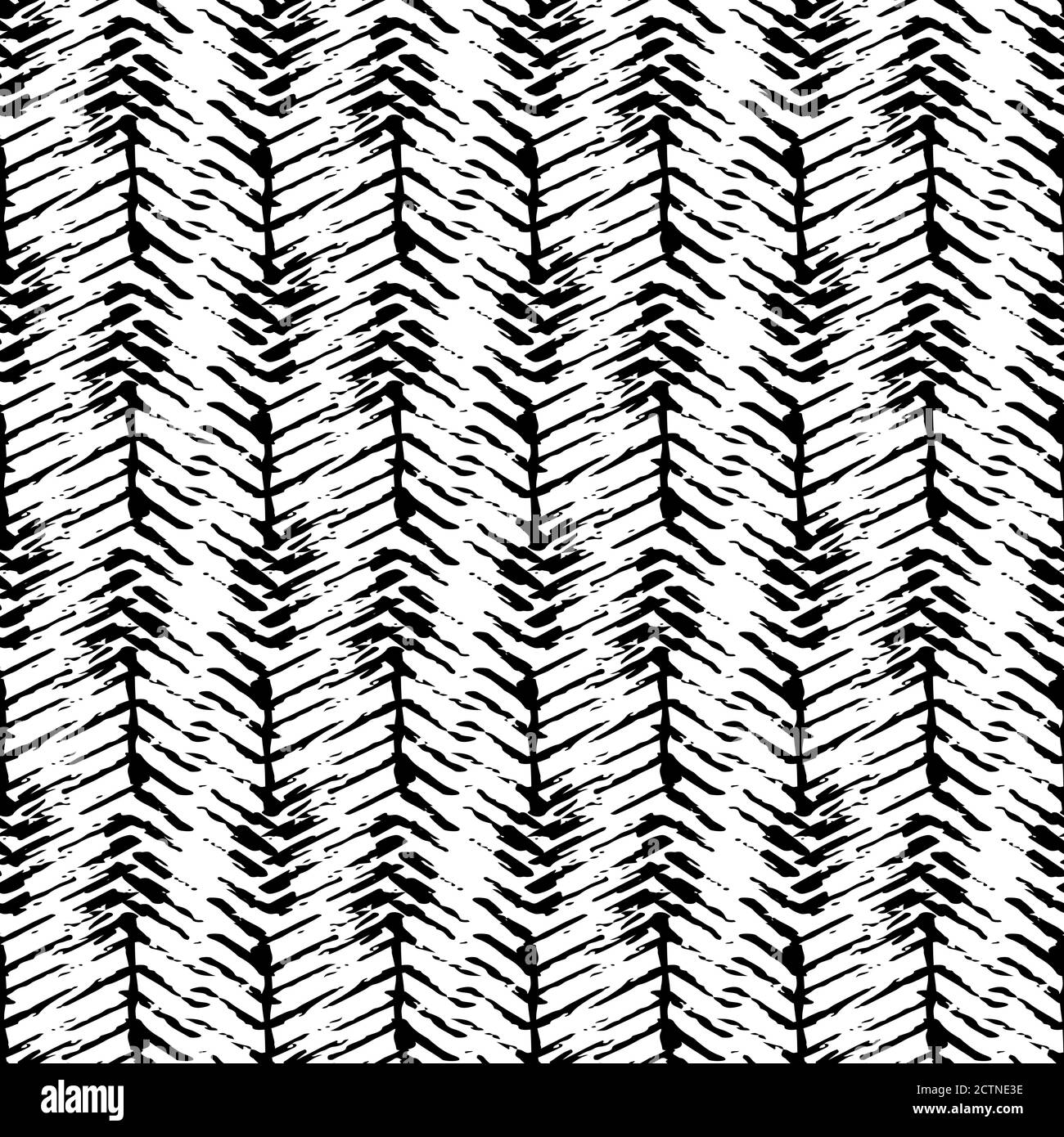 Vector herringbone weave effect seamless pattern background. Hessian fiber  texture fabric style black and white backdrop. Woven linen cloth repeat  Stock Vector Image & Art - Alamy