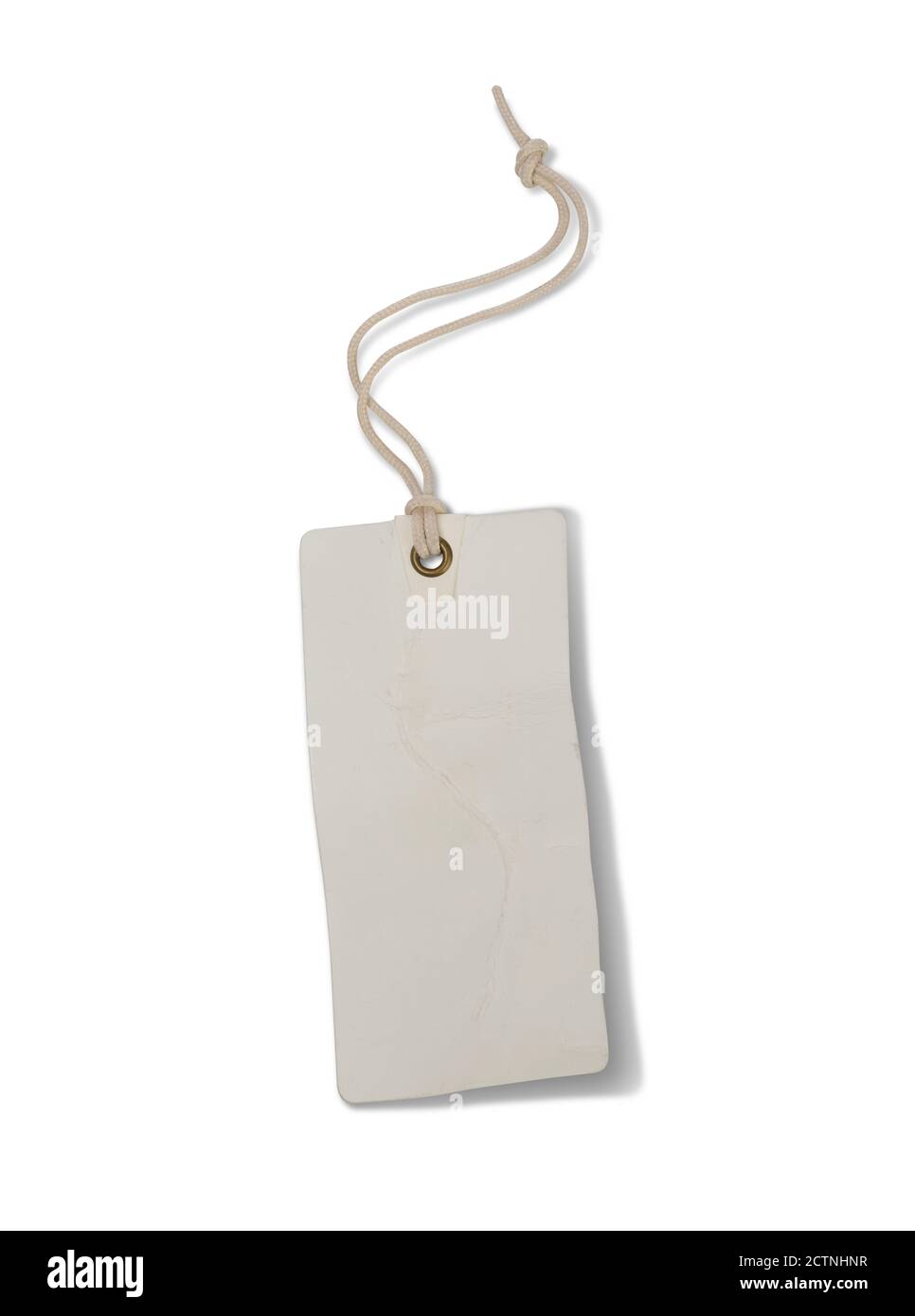 Price tag isolated on white Stock Photo - Alamy
