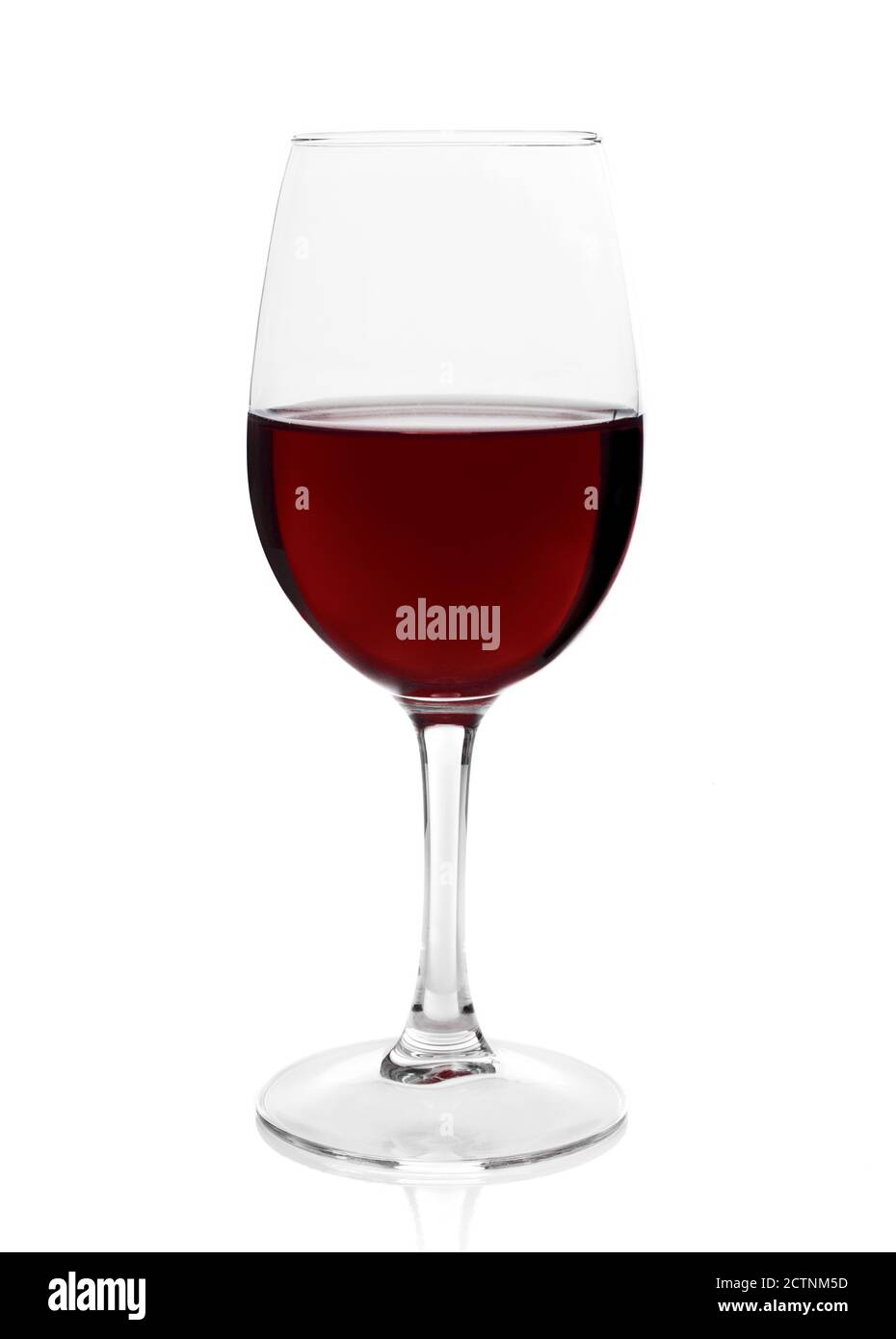 Red wine glass, white background Stock Photo Alamy