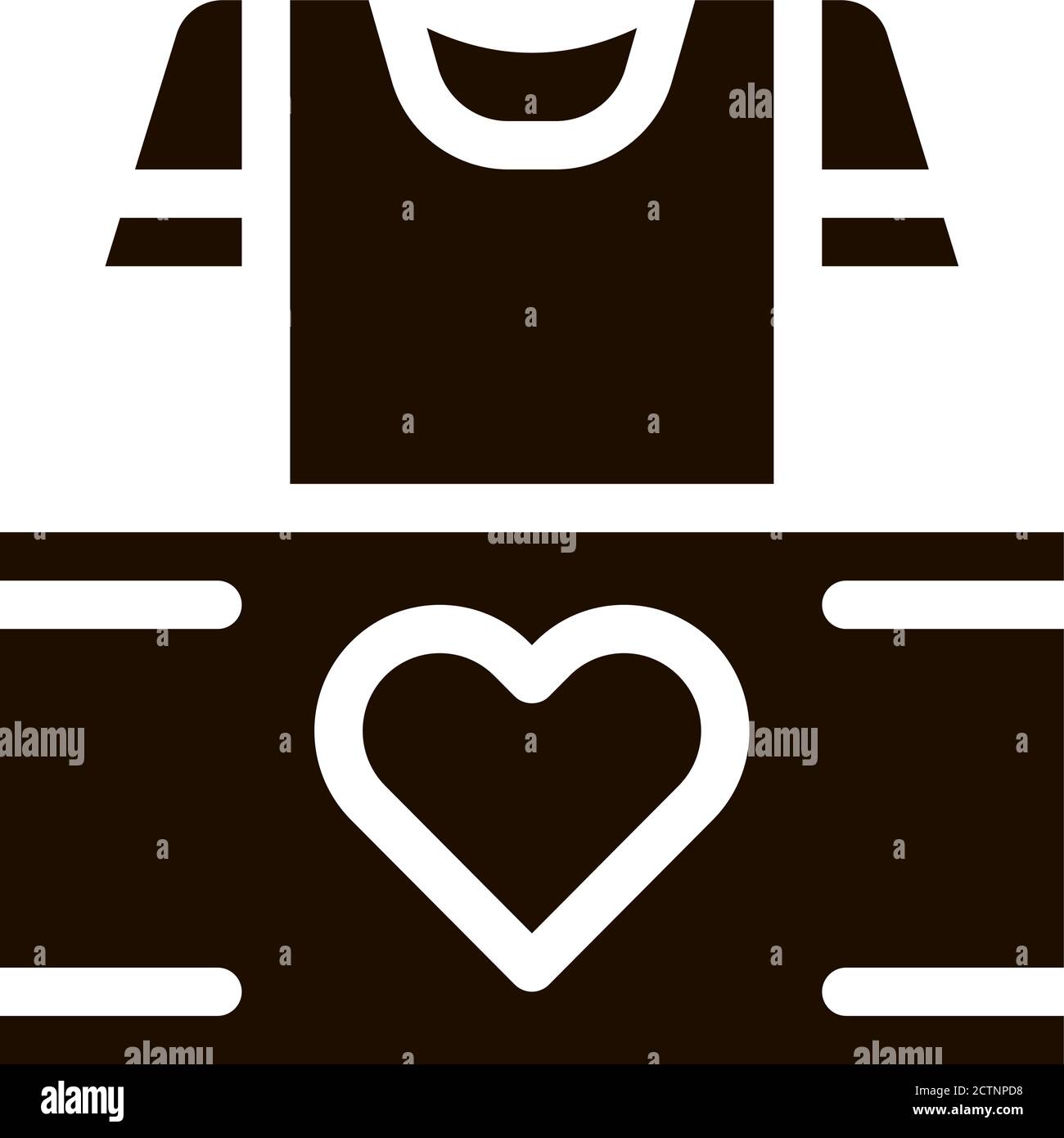 Volunteers Support Thing Box Vector Icon Stock Vector