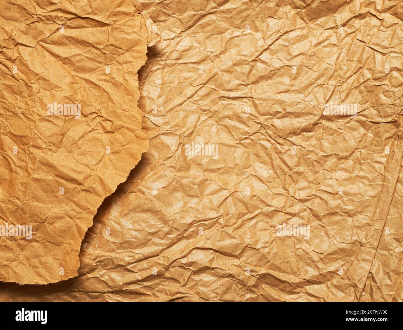 Wrinkled paper texture Stock Photo - Alamy