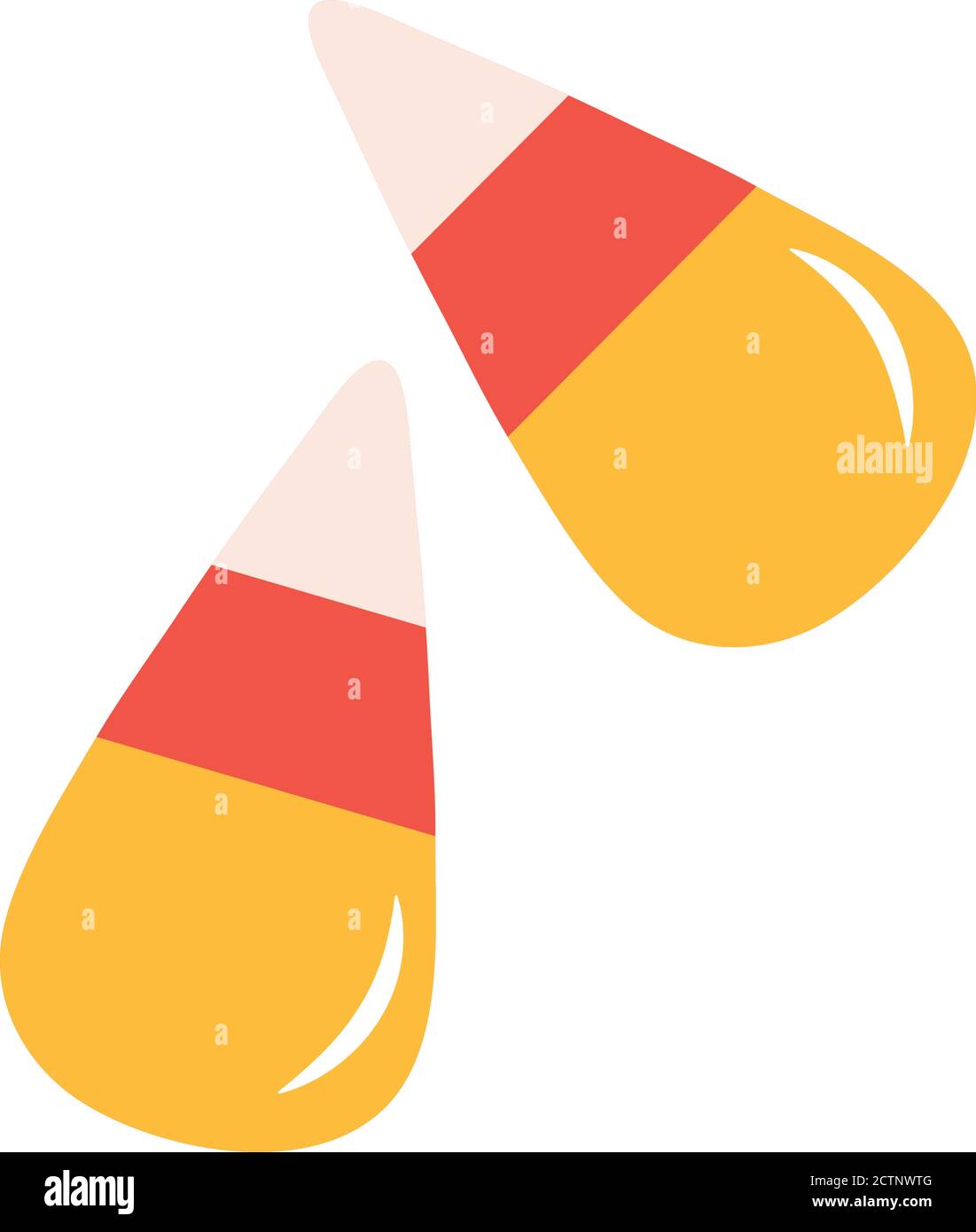 Isolated sweet striped candies vector design Stock Vector Image & Art ...