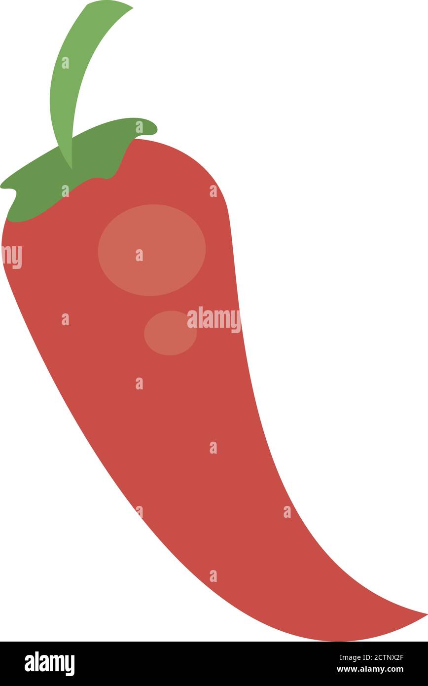 chili pepper hot vegetable icon vector illustration design Stock Vector ...