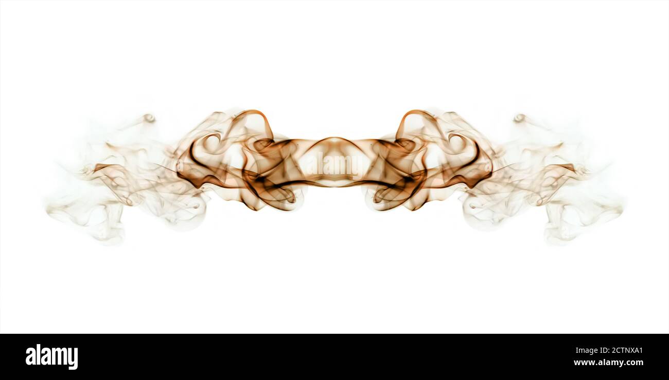 abstract smoke cloud isolated on white background Stock Photo - Alamy