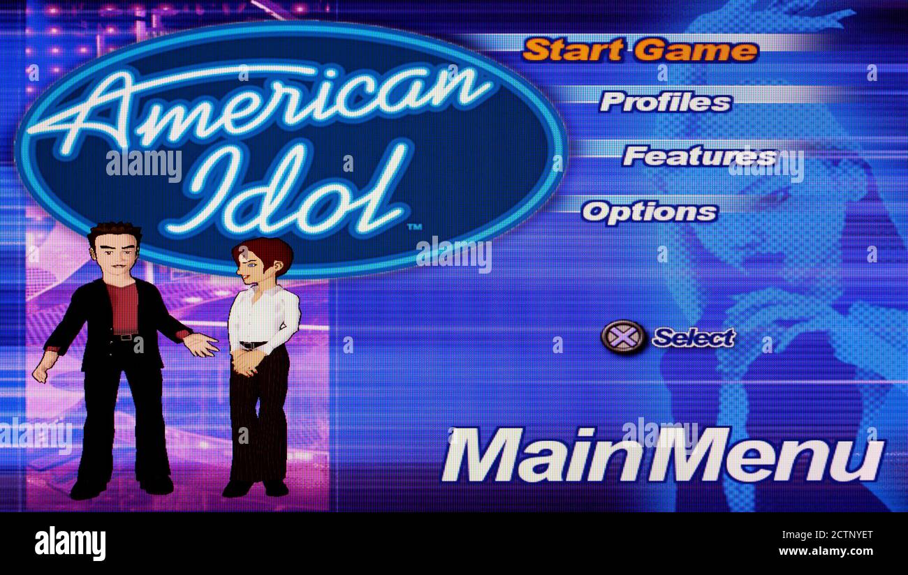 American Idol - Sony Playstation 2 PS2 - Editorial use only Stock Photo -  Alamy