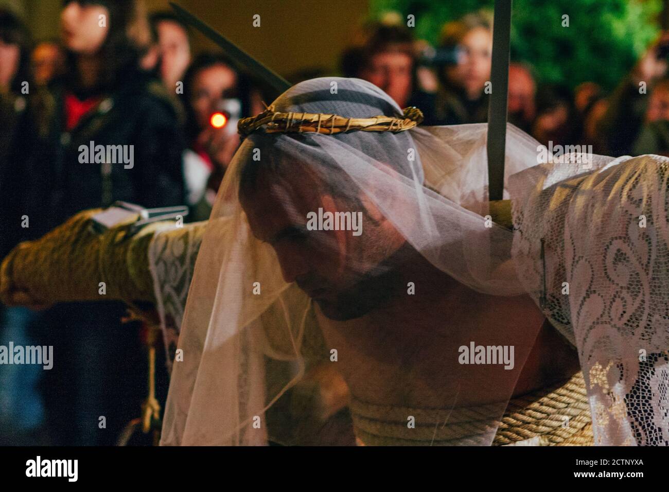 religious ritual los empalaos - the empaled - takes place in Valverde ...