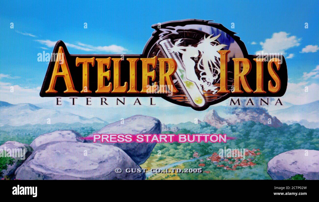 Jeu PS2 Atelier Iris : Eternal Mana - Version PAL FR Complète Avec Boîte Et Notice