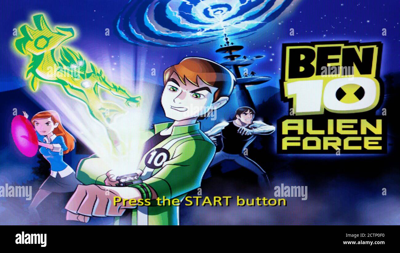 Ben 10 Alien Force - Sony Playstation 2 PS2 - Editorial use only Stock  Photo - Alamy