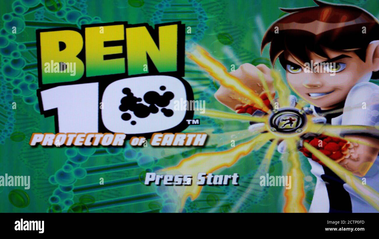 Ben 10 Protector of Earth - Sony Playstation 2 PS2 - Editorial use only  Stock Photo - Alamy