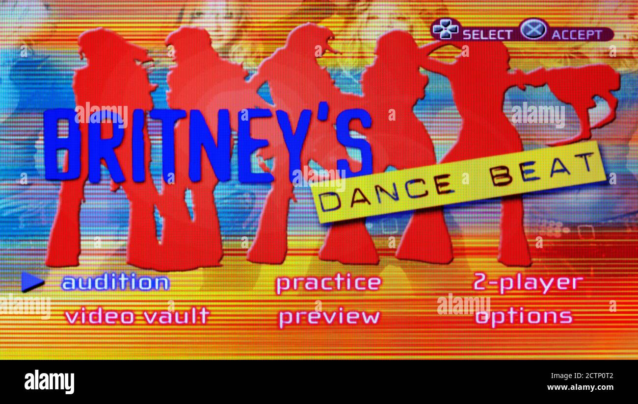 Jeu Britney's Dance Beat Sur PS2 - Complet Boîtier Et Notice - Très Bon état