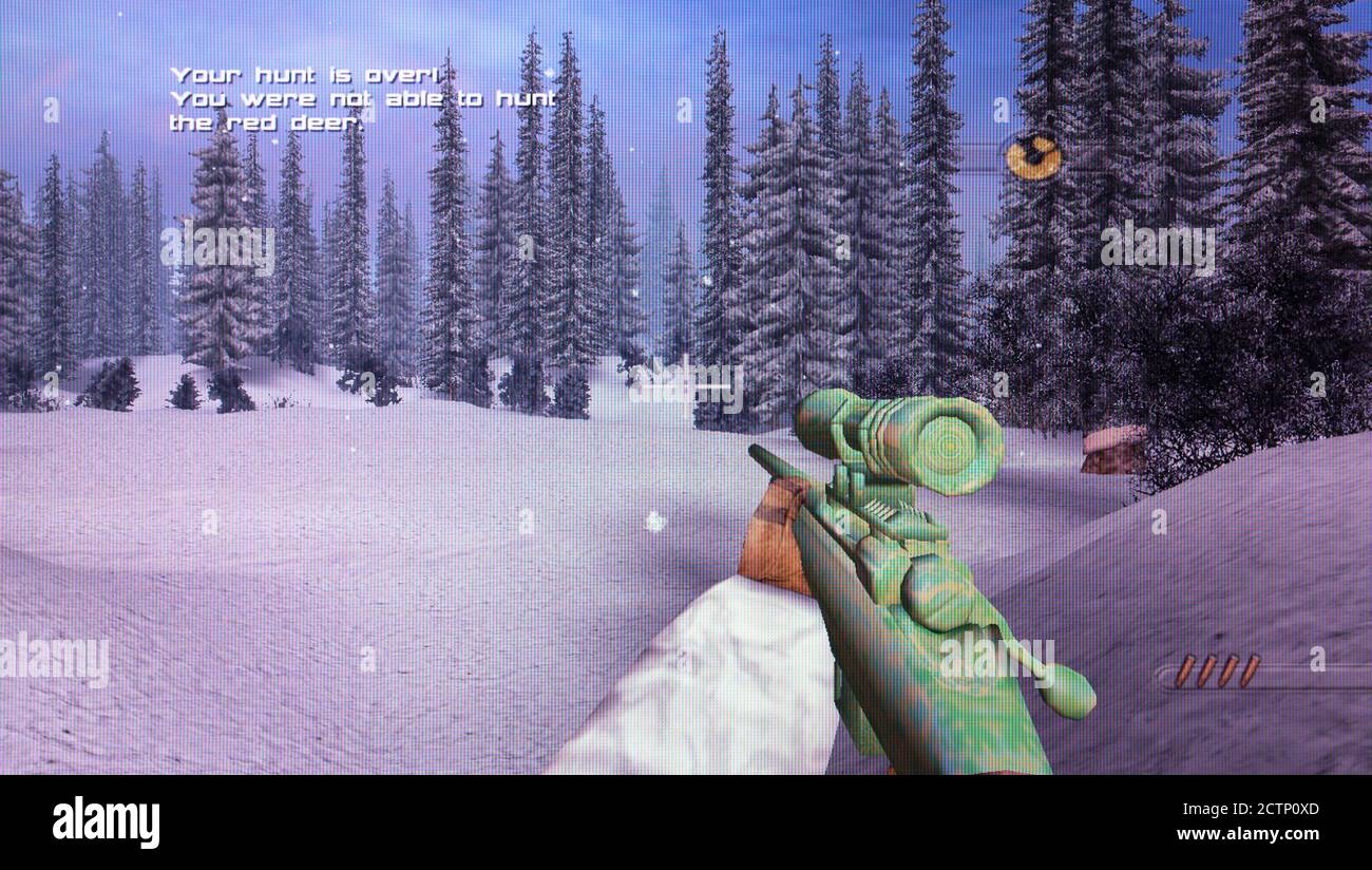 https://c8.alamy.com/comp/2CTP0XD/cabelas-dangerous-hunts-2009-sony-playstation-2-ps2-editorial-use-only-2CTP0XD.jpg