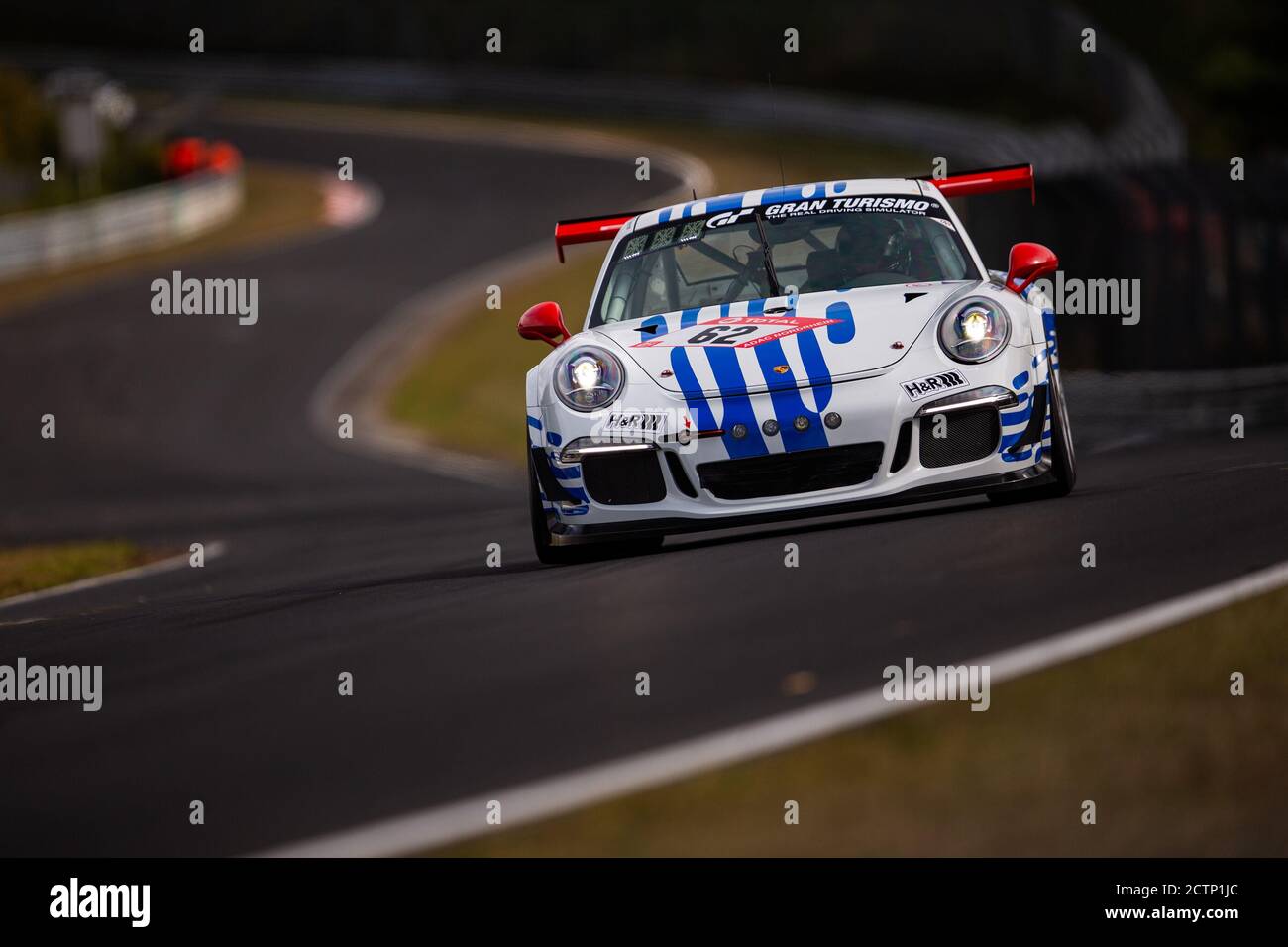 62 Cameron Bill (gbr), Cameron Jim (swe), Bon Ralf-Peter (swe), Klasen Arno (ger), Porsche 911 GT3 Cup, action during the 2020 24 Hours of Nurburgring, on the N.rburgring Nordschleife, from September 24 to 27, 2020 in Nurburg, Germany - Photo Joao Filipe / DPPI Credit: LM/DPPI/Joao Filipe/Alamy Live News Stock Photo