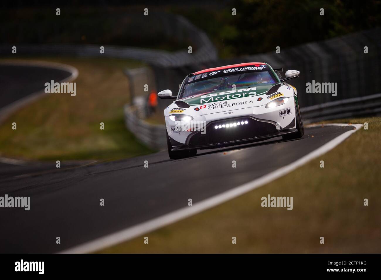 71 Dumarey Guido (bel), Walker Alexander (swi), Verdonck Nico (bel), Hess Michael (ger), Prosport-Racing GmbH, Aston Martin Vantage AMR GT4, action during the 2020 24 Hours of Nurburgring, on the N.rburgring Nordschleife, from September 24 to 27, 2020 in Nurburg, Germany - Photo Joao Filipe / DPPI Credit: LM/DPPI/Joao Filipe/Alamy Live News Stock Photo