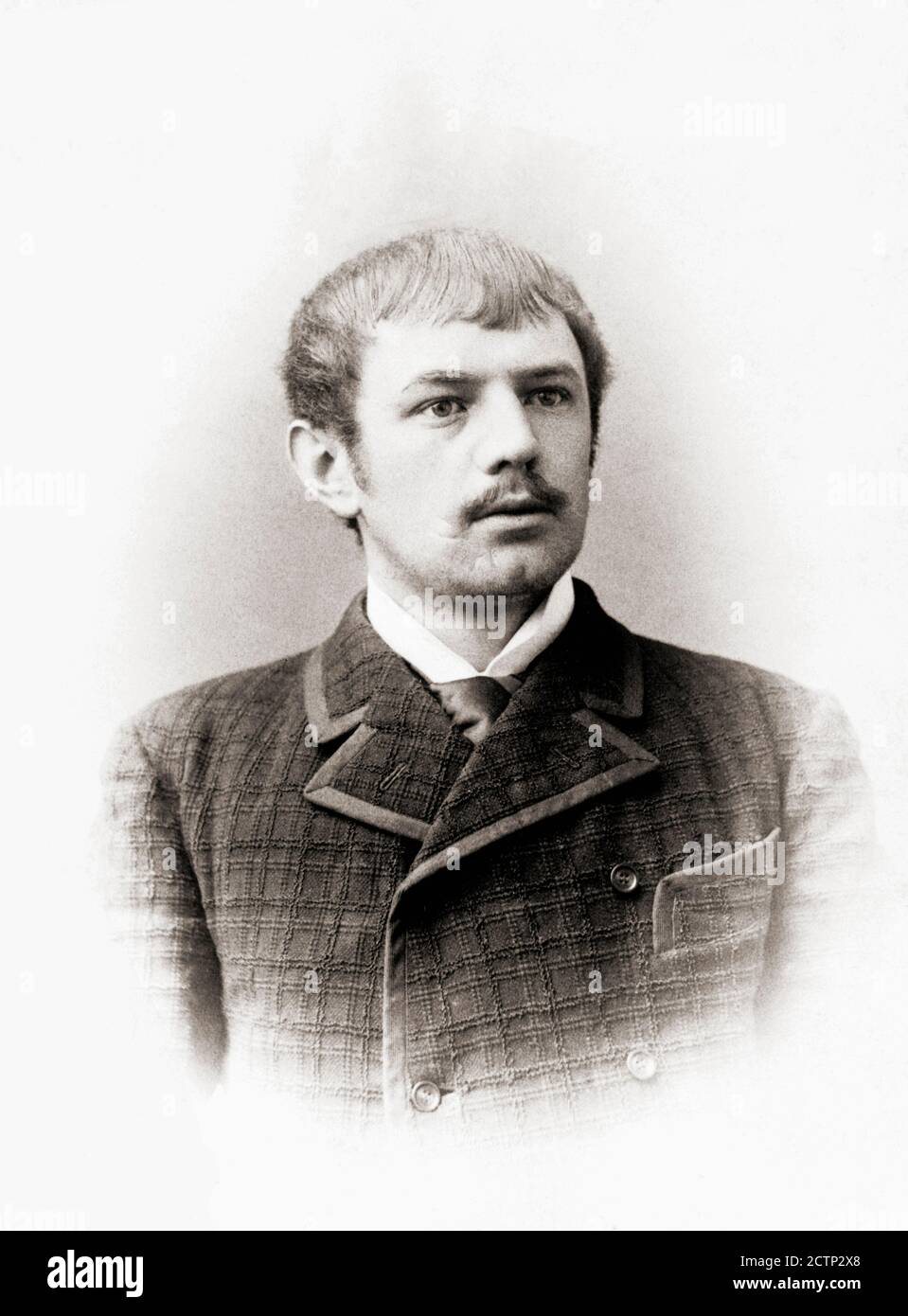Johann Dietrich Eckart, 1868 - 1923.  Anti-Semitic German poet, author and political activist whose work and attitudes heavily influenced Adolf Hitler.  After a contemporary photograph by A. Bierl. Stock Photo