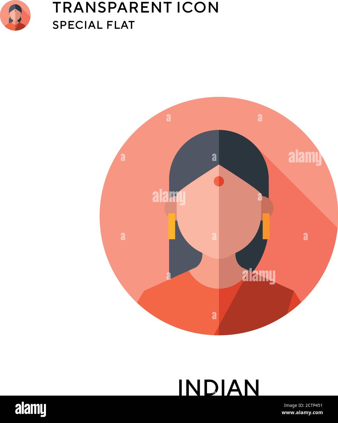 Indian woman with bowl Stock Vector Images - Alamy