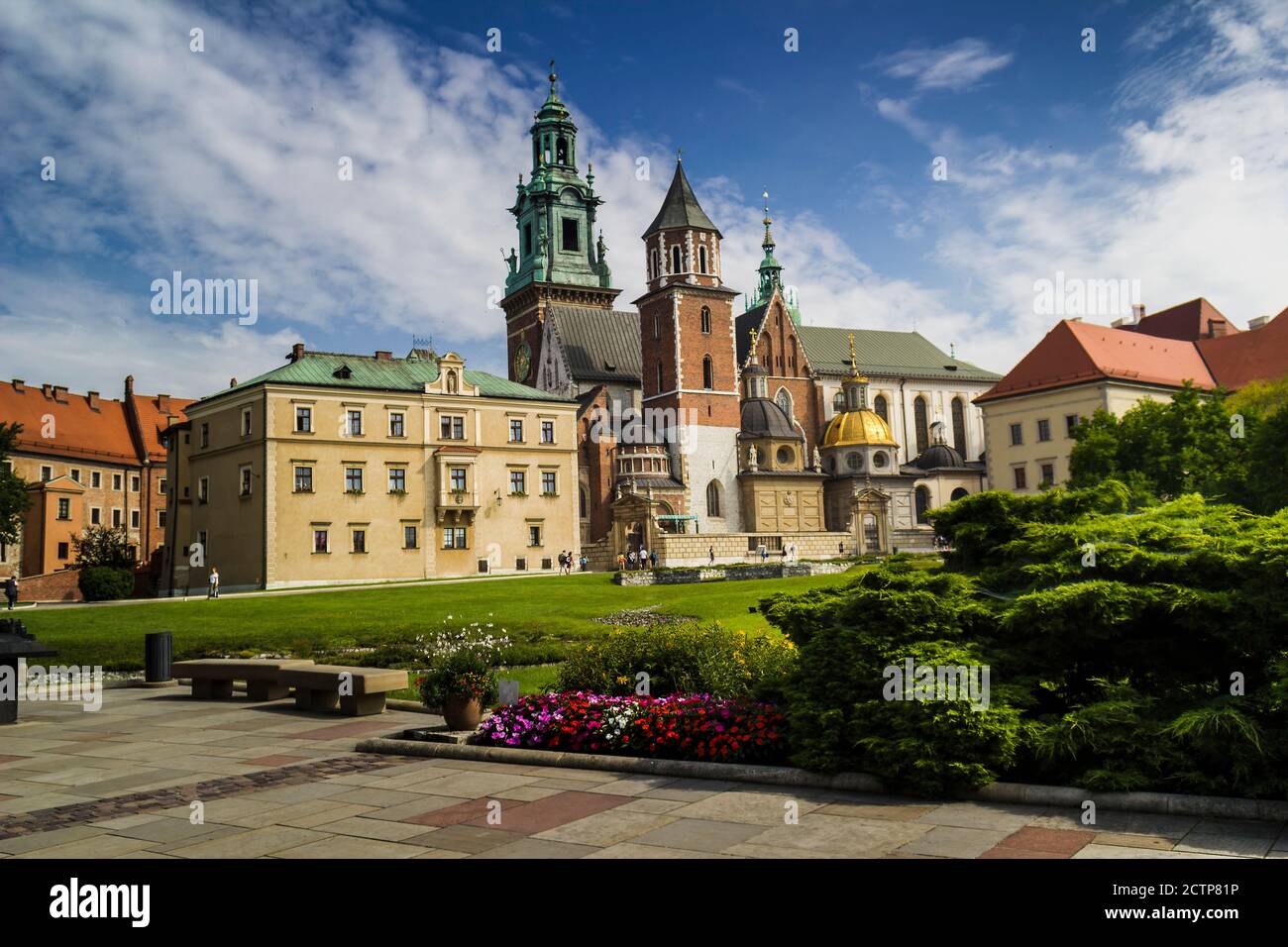 Wawel cathedral, Krakow, Poland Stock Photo