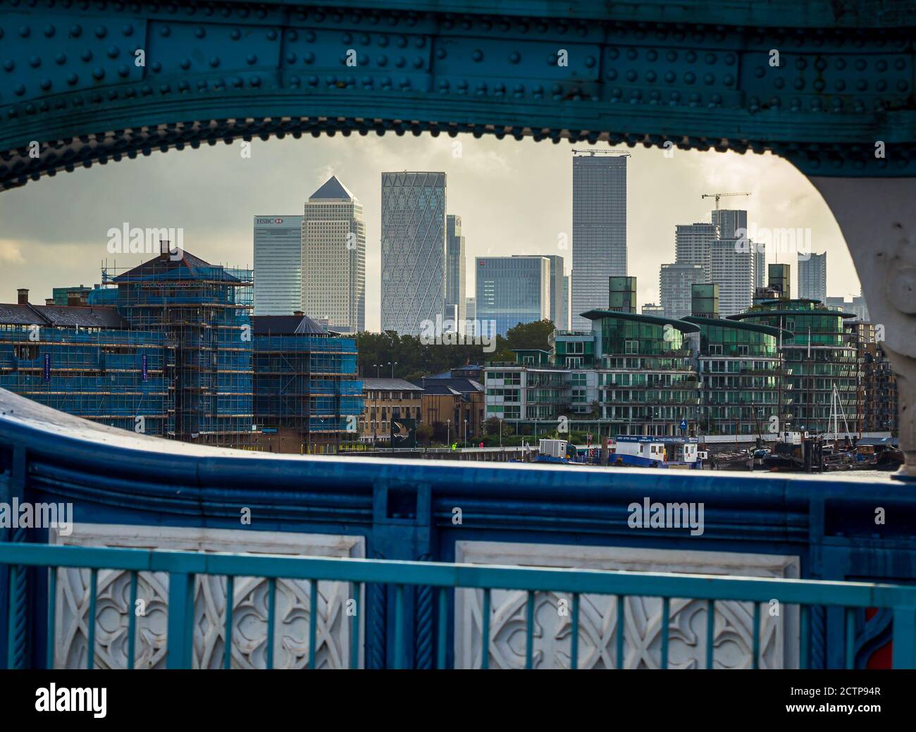 Tower bridge views London England UK Stock Photo