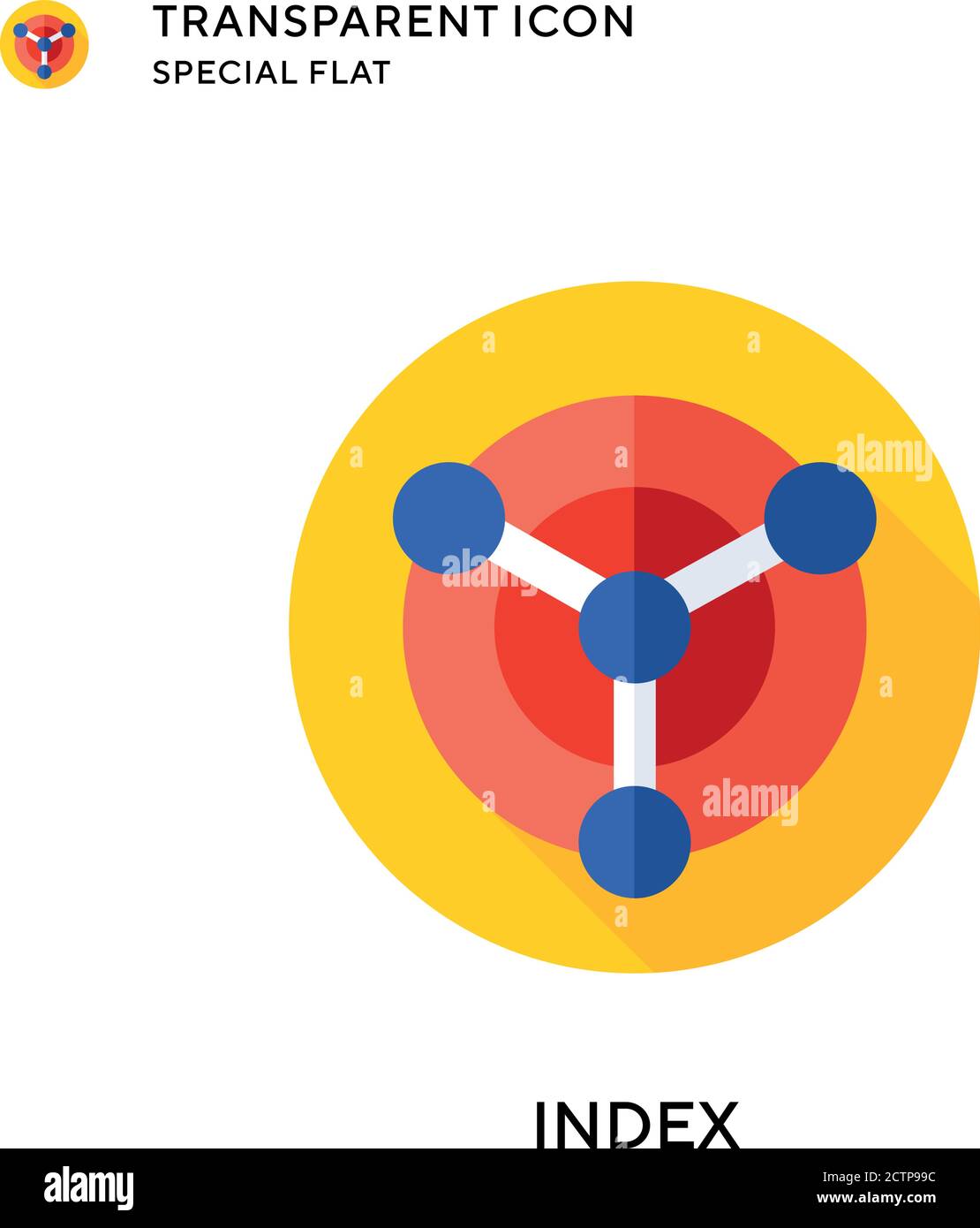 Index vector icon. Flat style illustration. EPS 10 vector Stock Vector ...