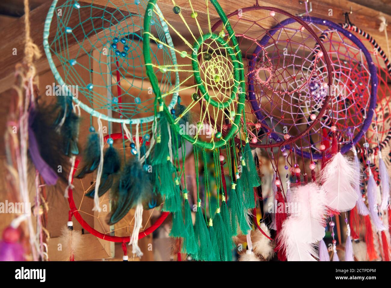 Dream catcher shop hi-res stock photography and images