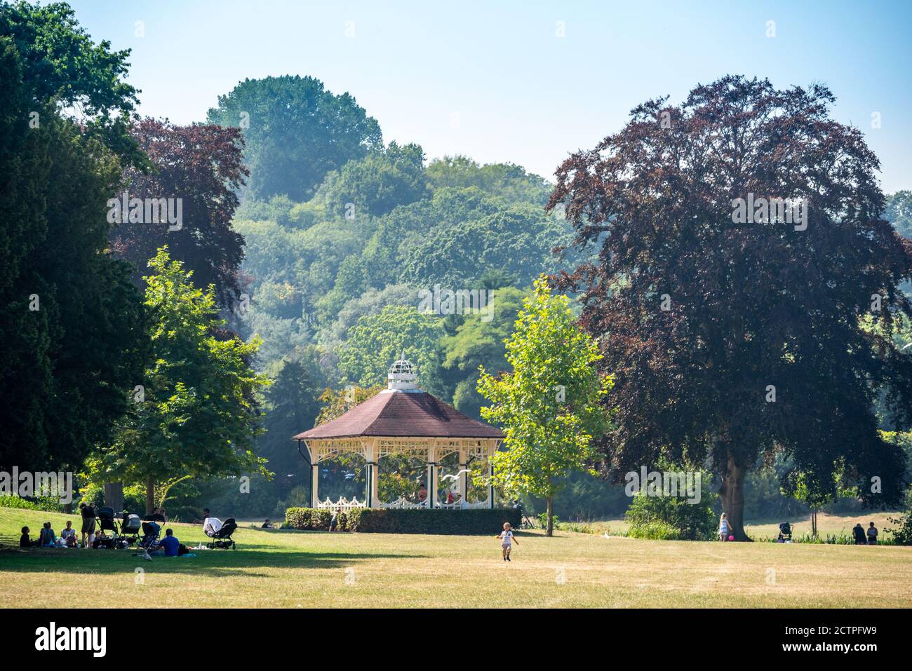 Alexandra Park in Hastings Stock Photo Alamy