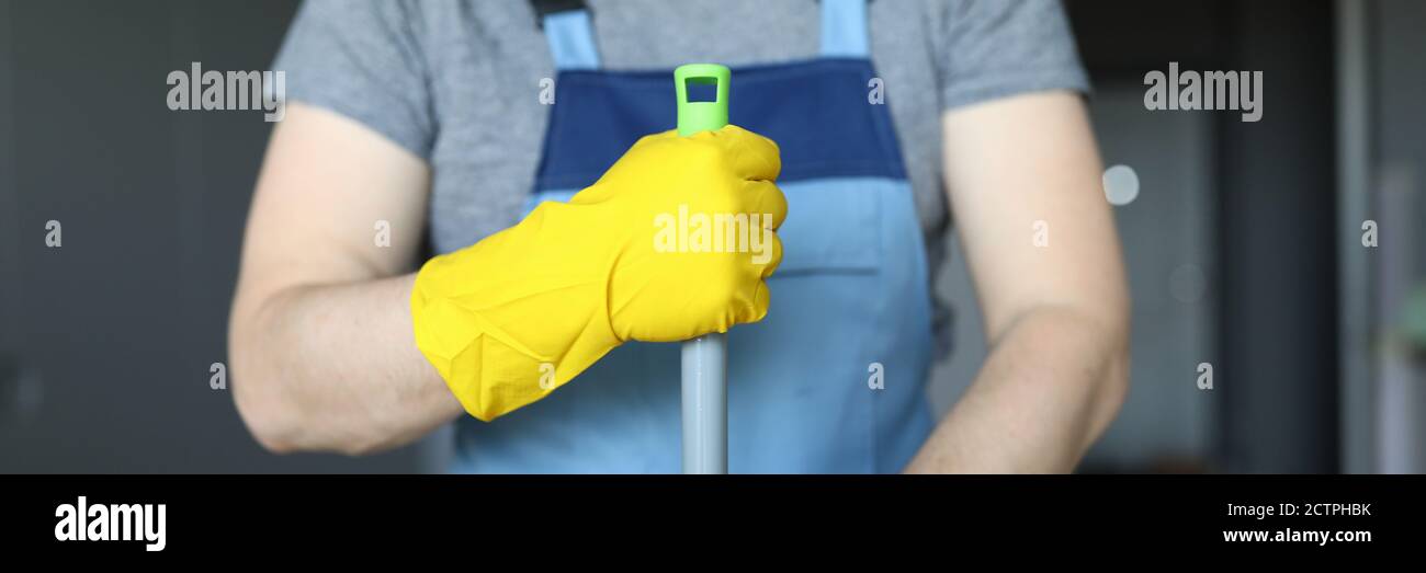 Handyman or disposable man Stock Photo Alamy