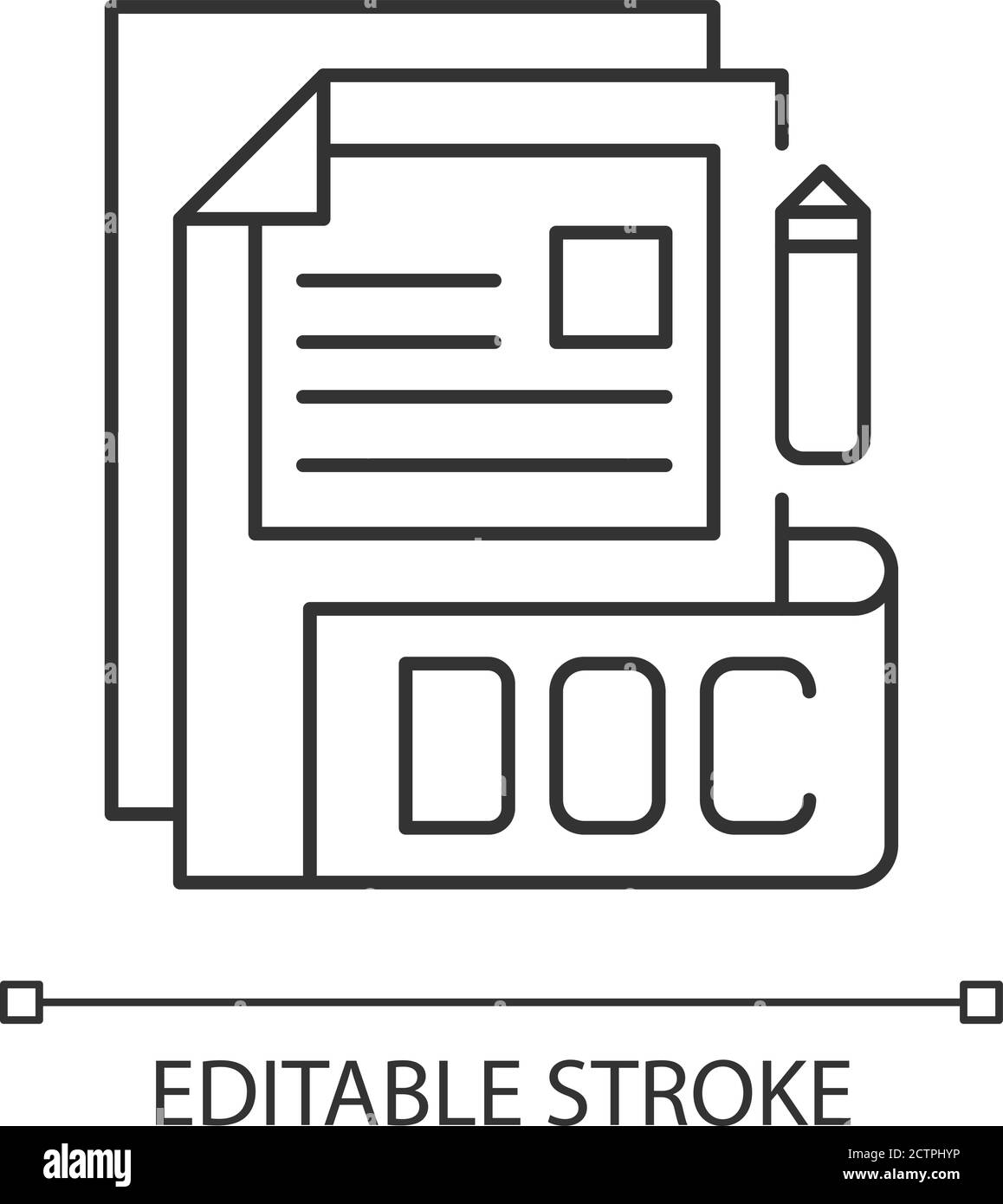 Docx file format icon hi-res stock photography and images - Alamy