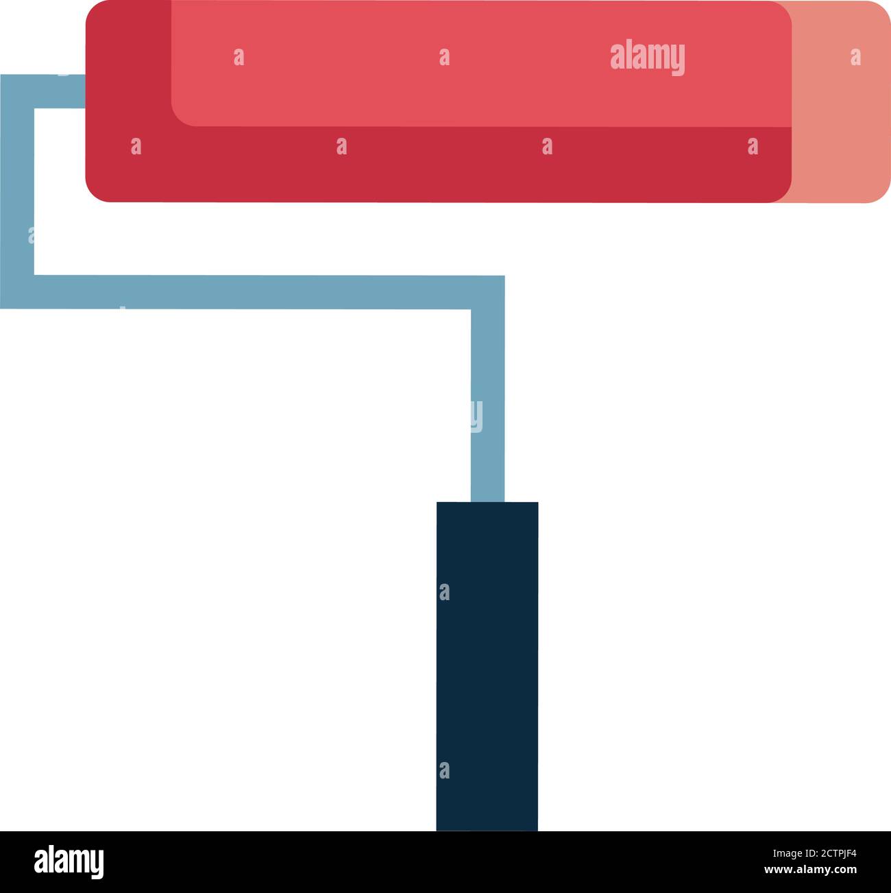 construction paint roll vector design Stock Vector Image & Art - Alamy