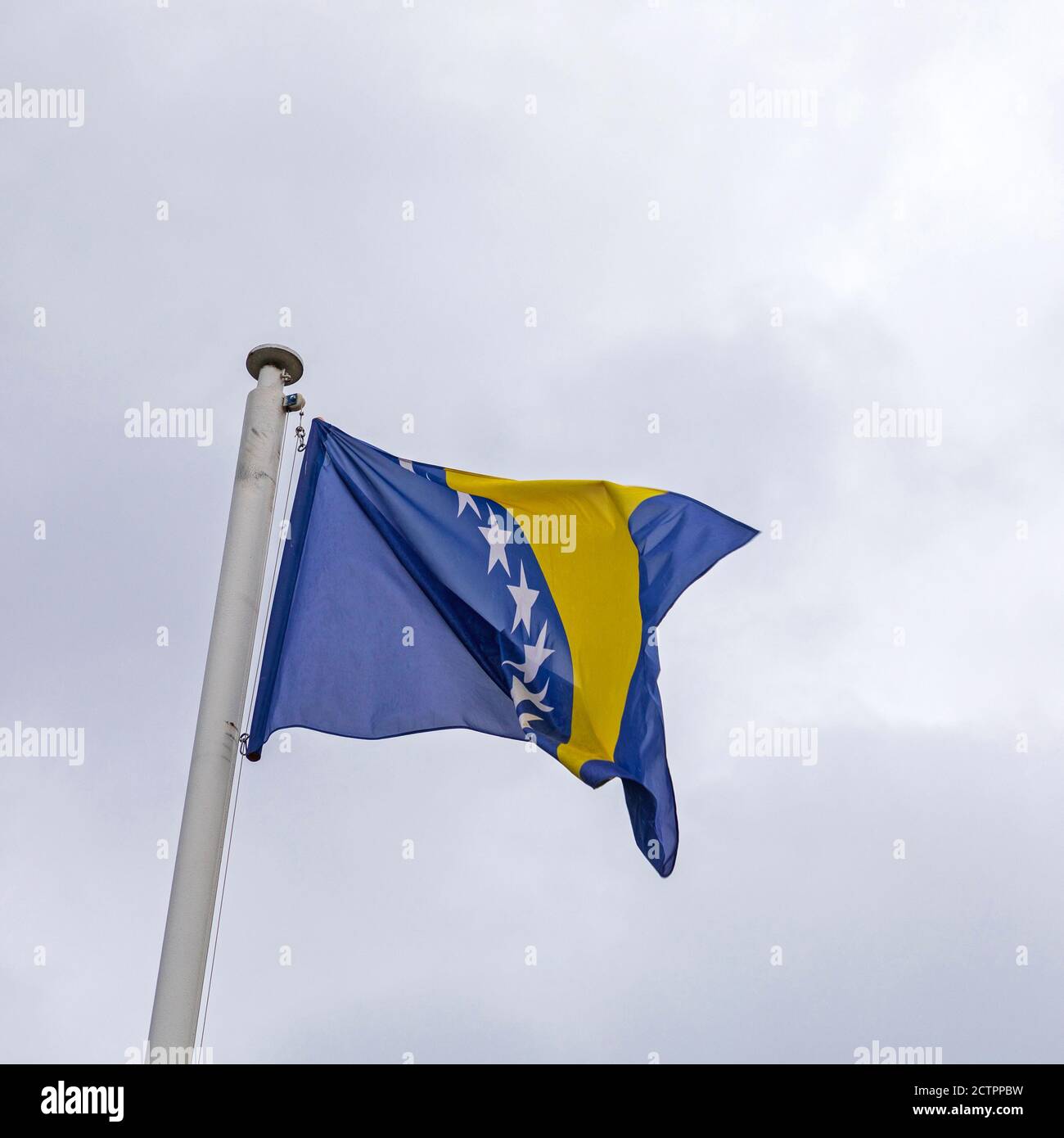 Official flag of bosnia hi-res stock photography and images - Alamy