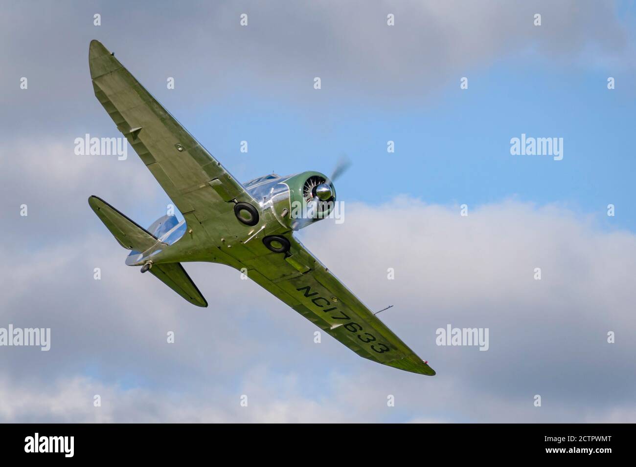 The Spartan 7W Executive is a cabin monoplane aircraft that was produced by the Spartan Aircraft Company during the late 1930s and early 1940s. Stock Photo