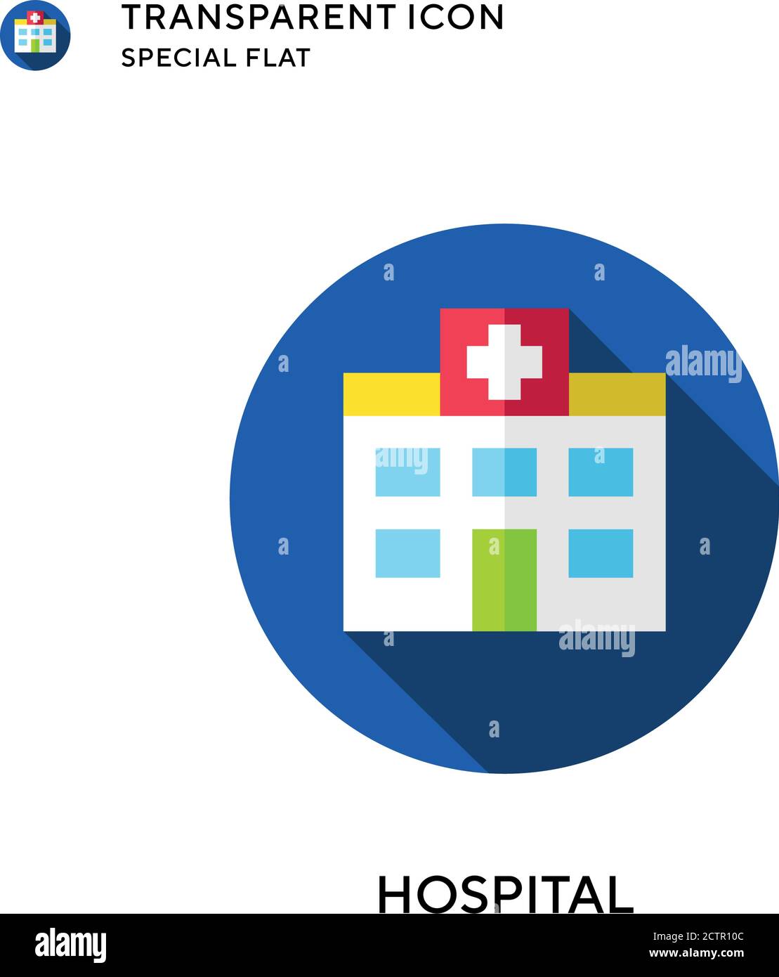 Doctor mask and corridor and hospital Stock Vector Images - Alamy