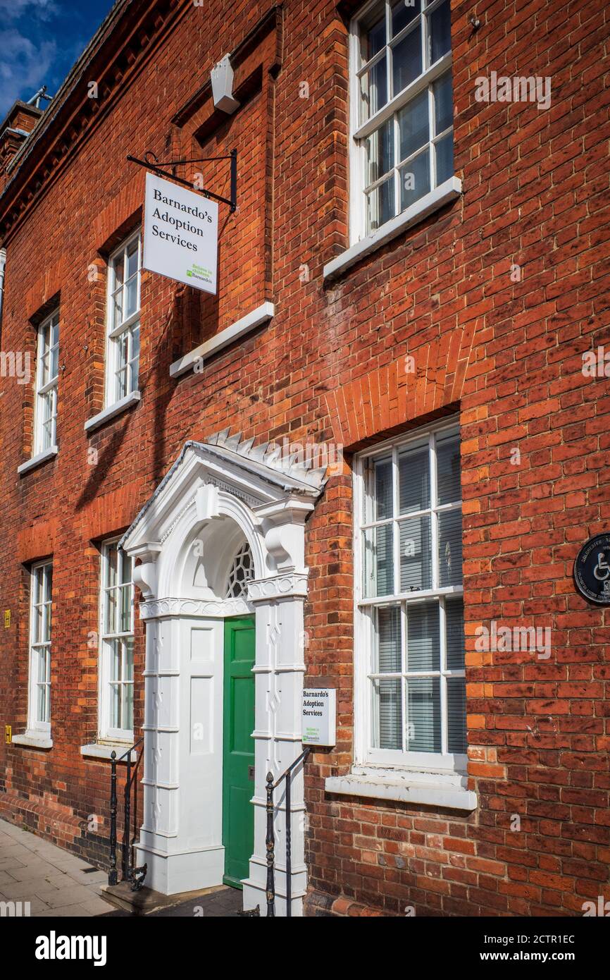 Barnardo's Adoption Services Offices in Colchester, Essex, UK. Barnardo's are the UK's largest voluntary adoption agency Stock Photo