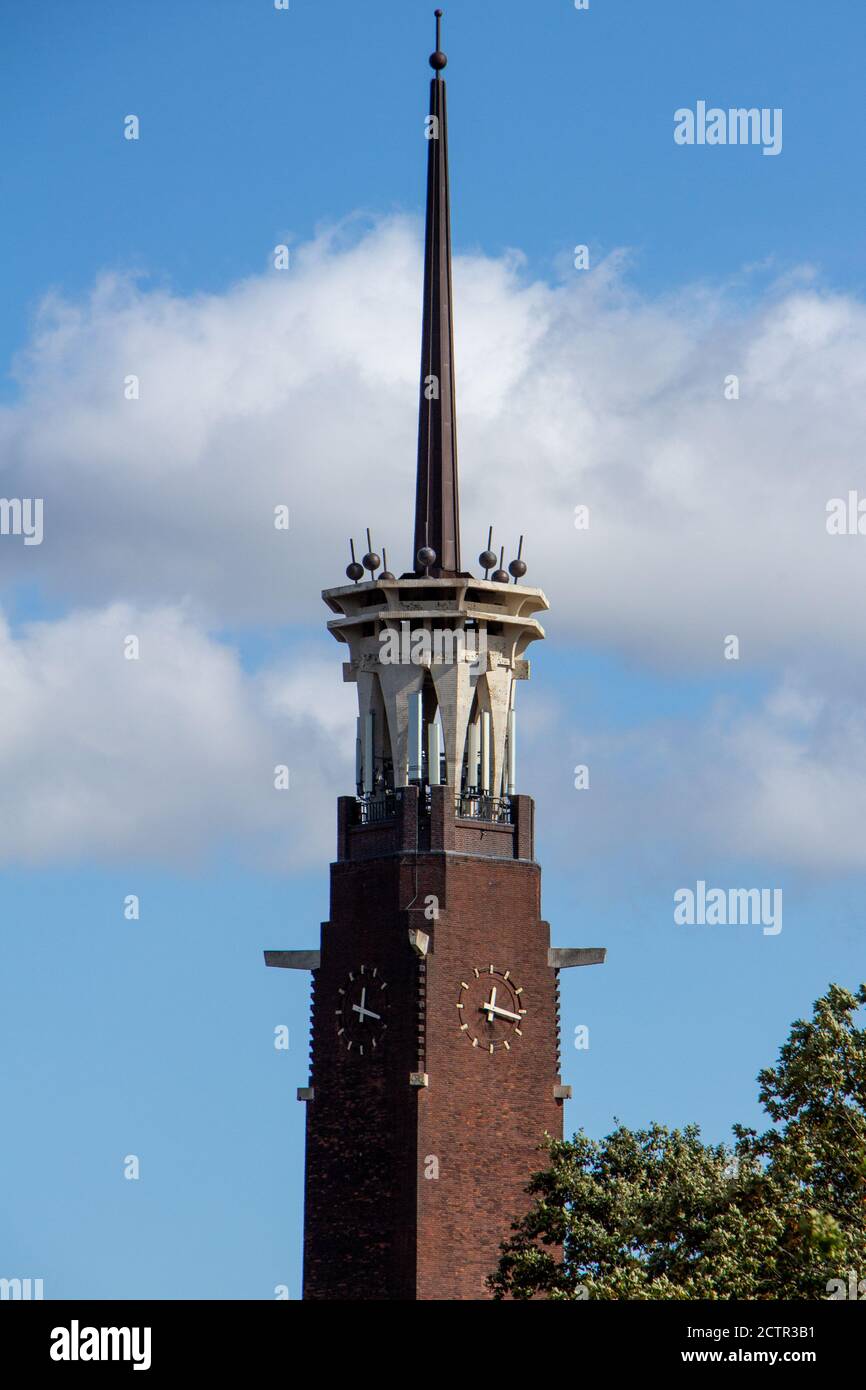 The Dutch tower the 'Kingtower' at the koningshof in Nijmegen the Netherlands Stock Photo