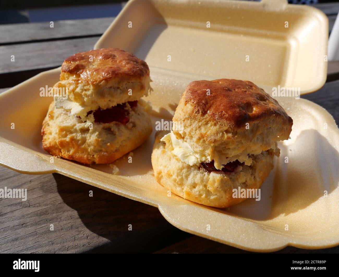 A cream tea is a form of afternoon tea light meal, consisting of tea