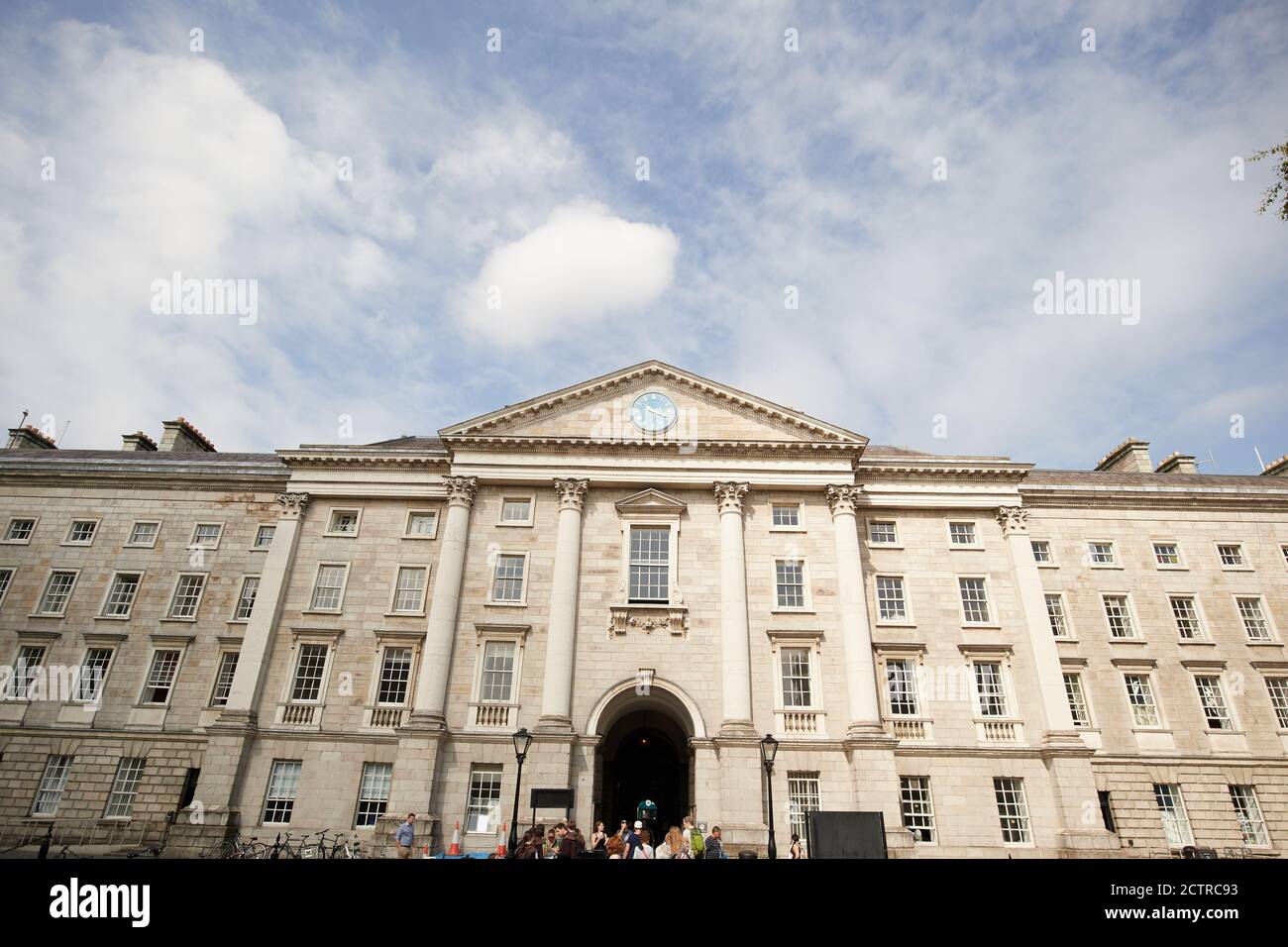 Trinity College in Dublin, Ireland Stock Photo