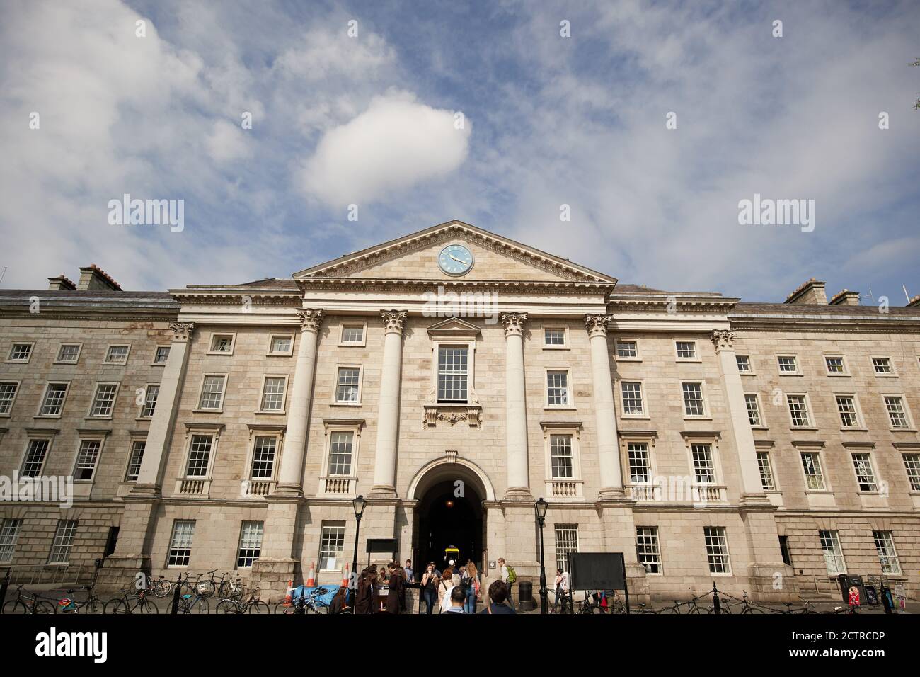 Trinity College in Dublin, Ireland Stock Photo