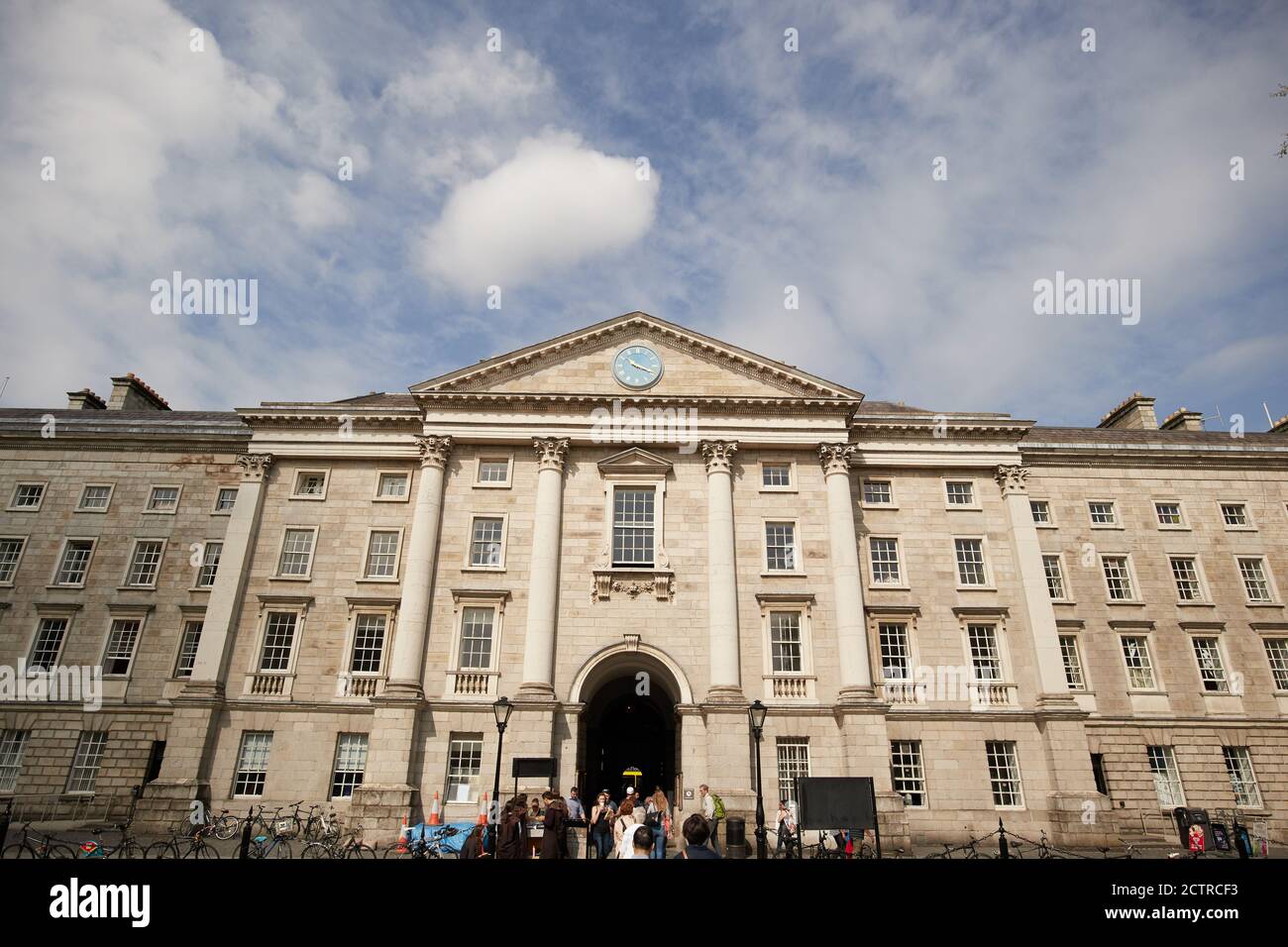 Trinity College in Dublin, Ireland Stock Photo