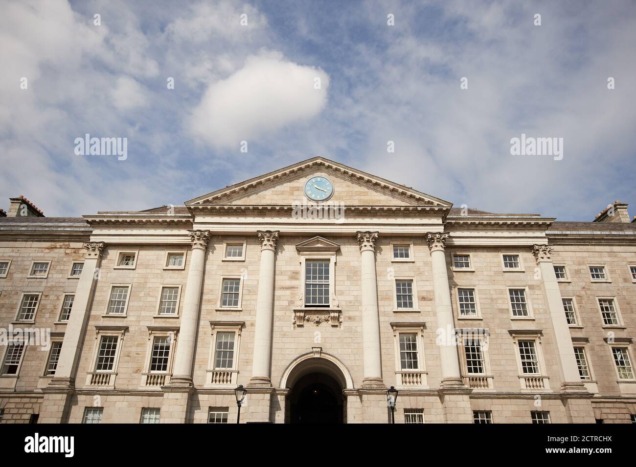 Trinity College in Dublin, Ireland Stock Photo