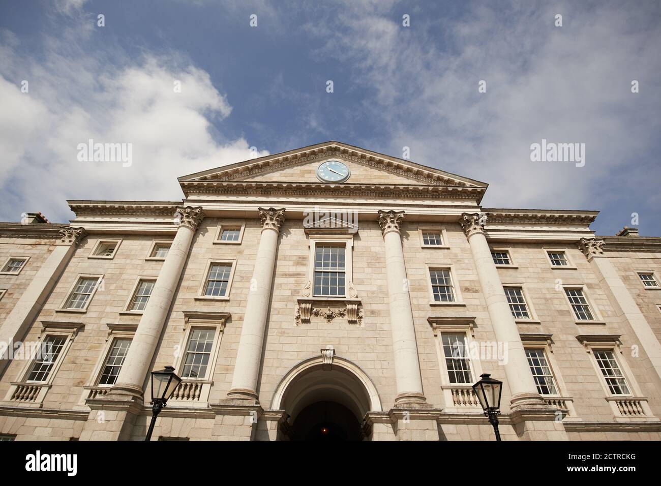 Trinity College in Dublin, Ireland Stock Photo