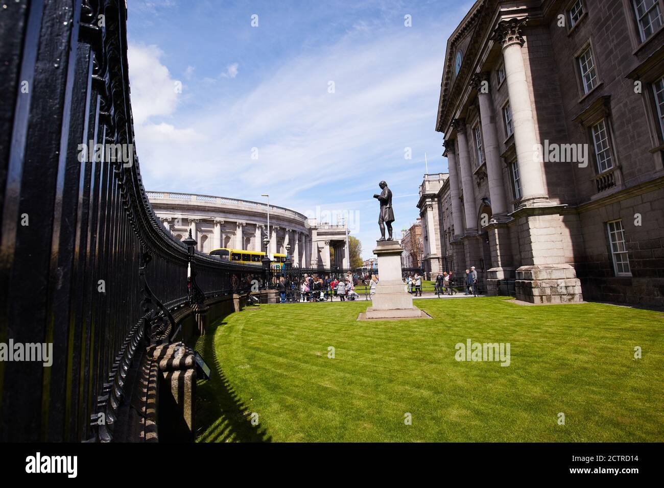 Trinity College in Dublin, Ireland Stock Photo