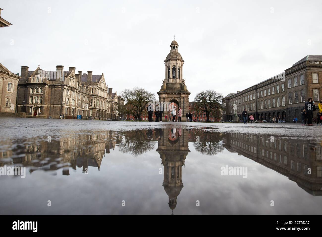 Trinity College in Dublin, Ireland Stock Photo