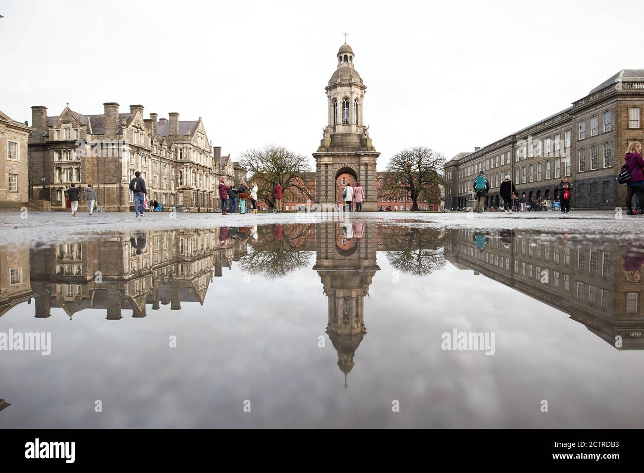 Trinity College in Dublin, Ireland Stock Photo