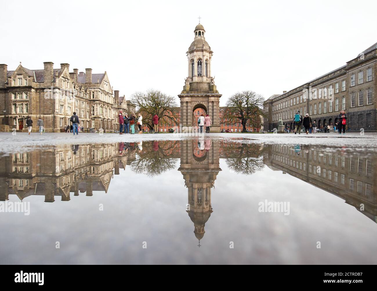 Trinity College in Dublin, Ireland Stock Photo