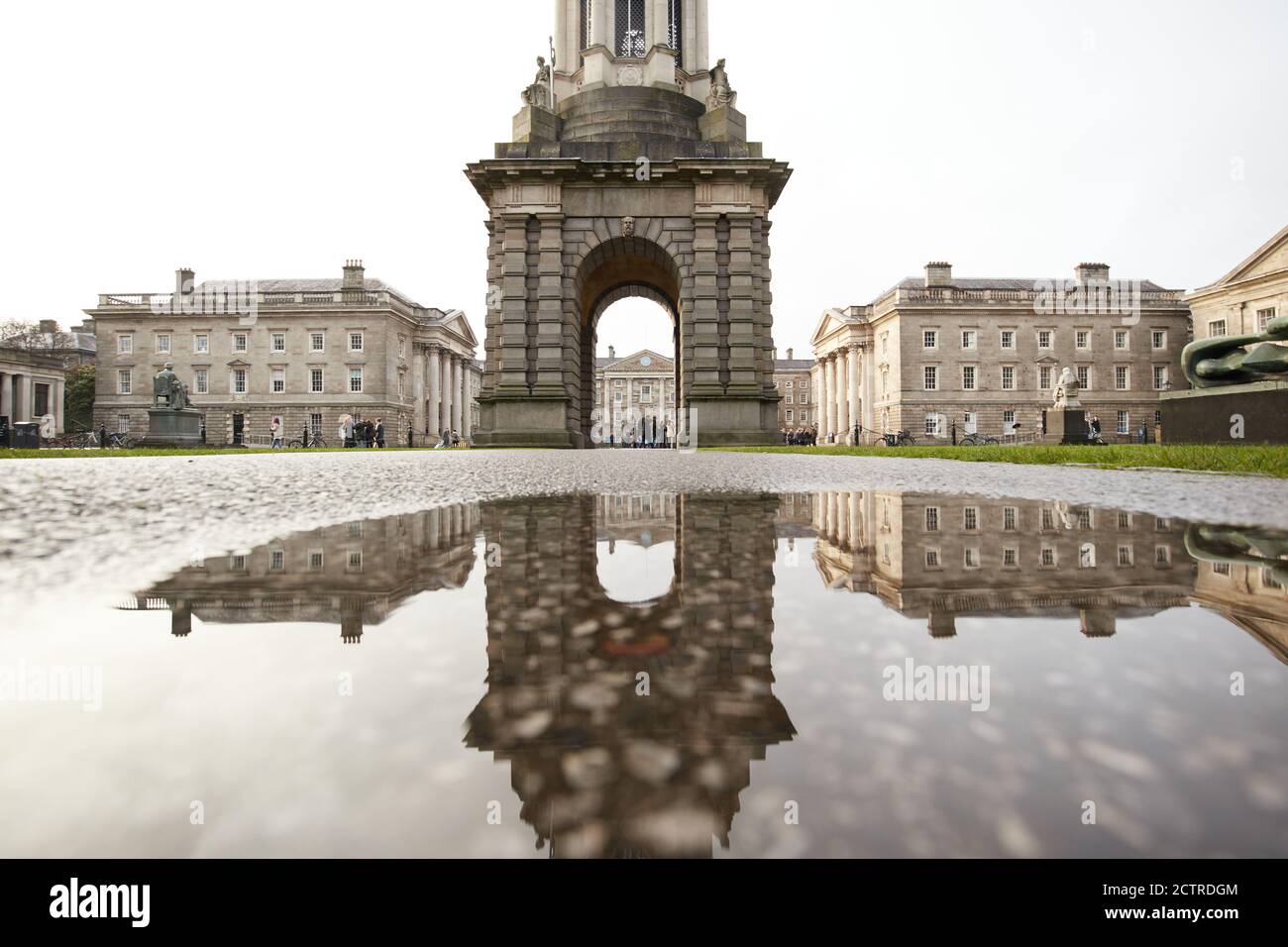 Trinity College in Dublin, Ireland Stock Photo