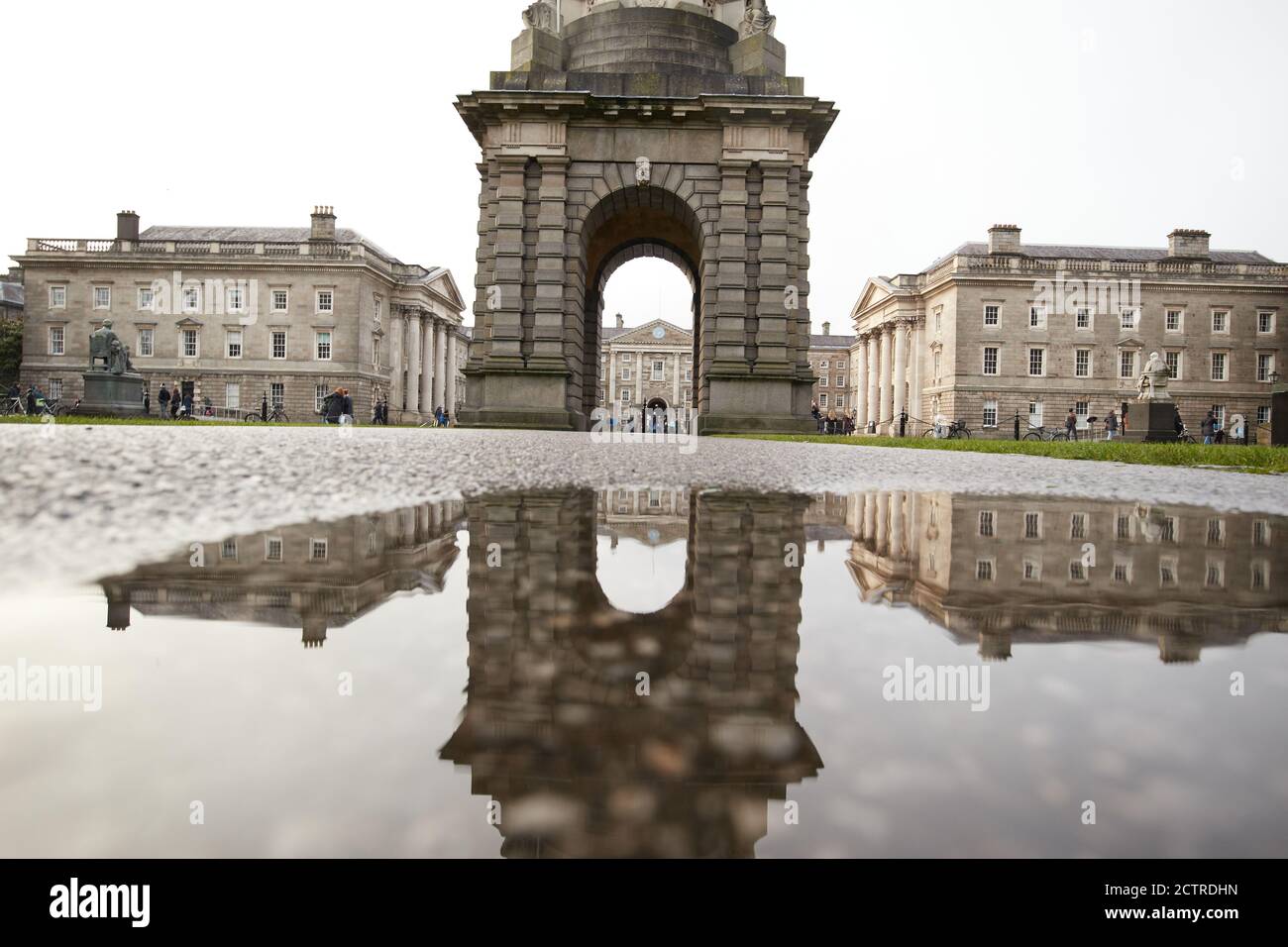 Trinity College in Dublin, Ireland Stock Photo