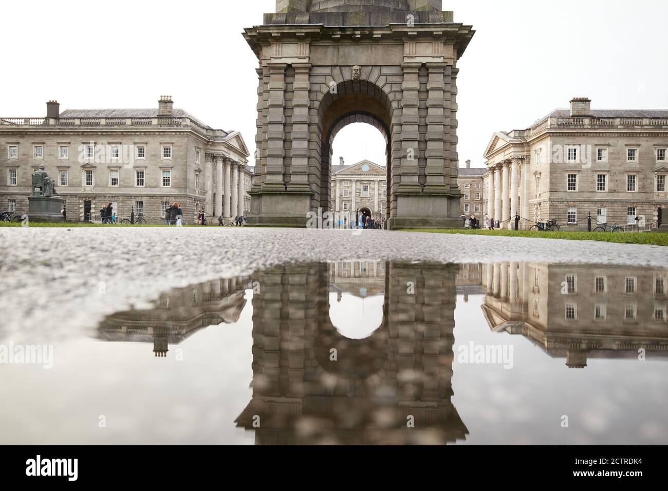 Trinity College in Dublin, Ireland Stock Photo