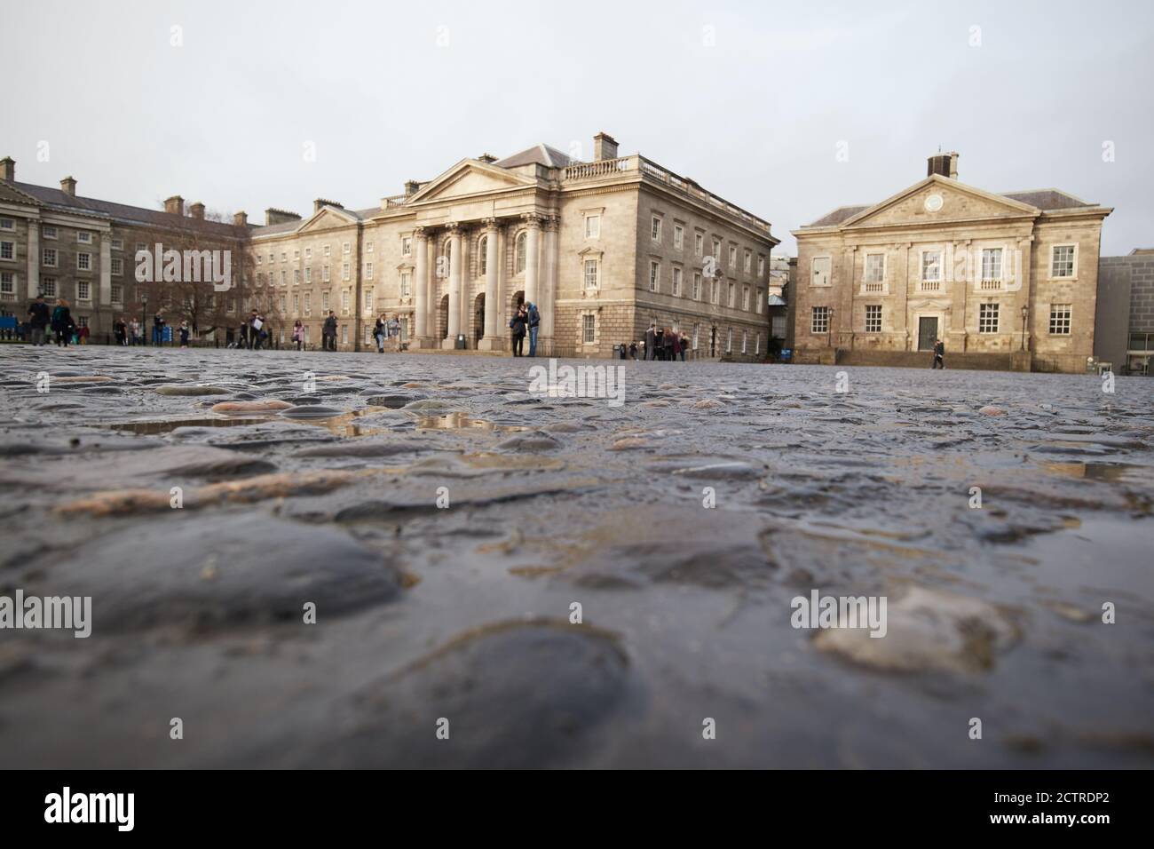 Trinity College in Dublin, Ireland Stock Photo