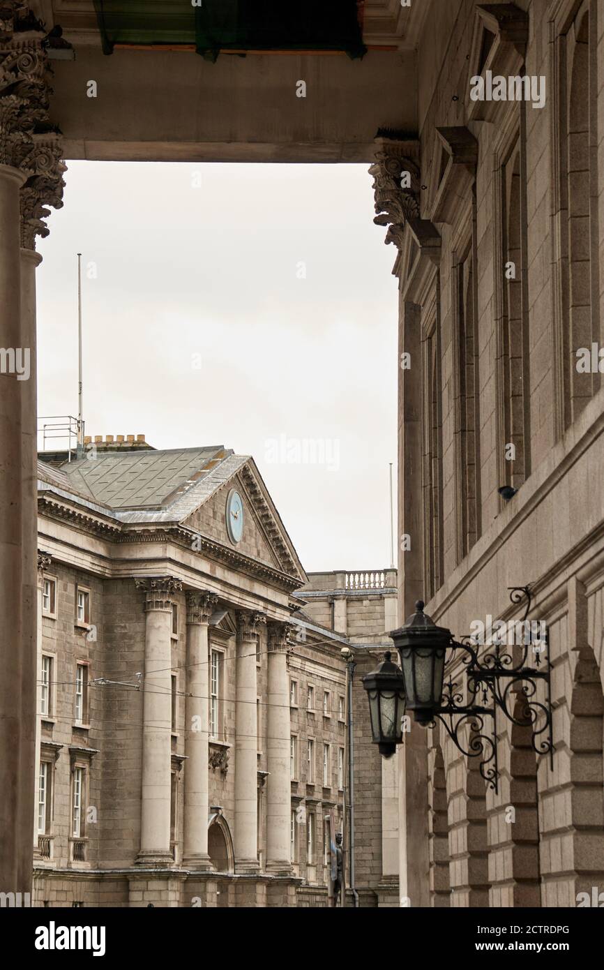 Trinity College in Dublin, Ireland Stock Photo