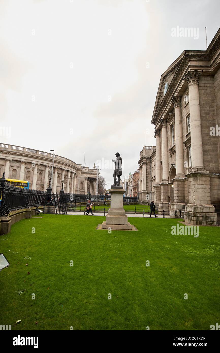 Trinity College in Dublin, Ireland Stock Photo