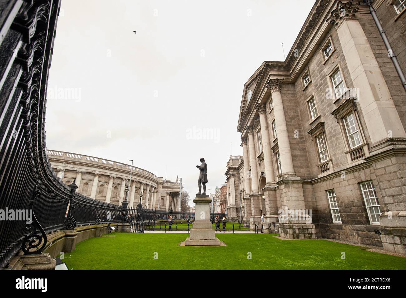 Trinity College in Dublin, Ireland Stock Photo